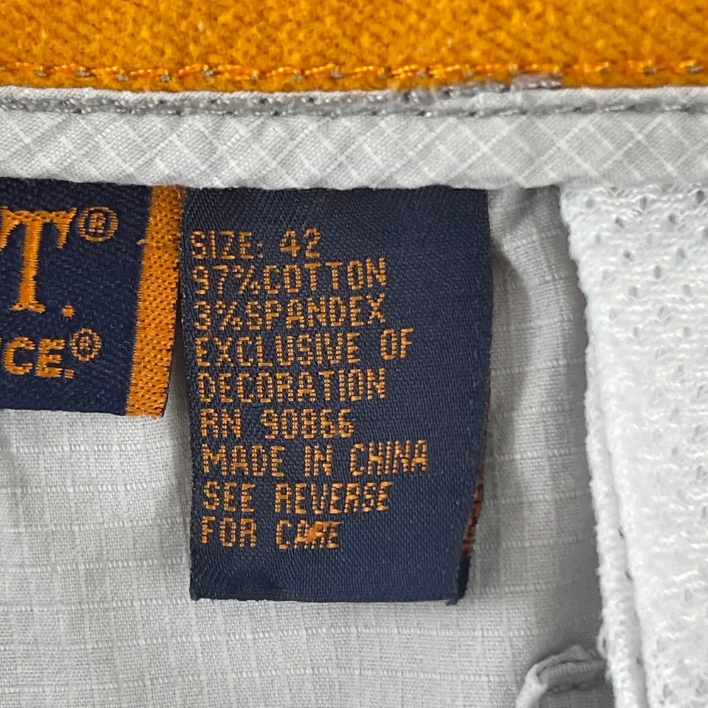 WearFirst Mens Grey Ripstop Cargo Shorts Size 42 Free-Band Stretch Utility - Picture 7 of 9